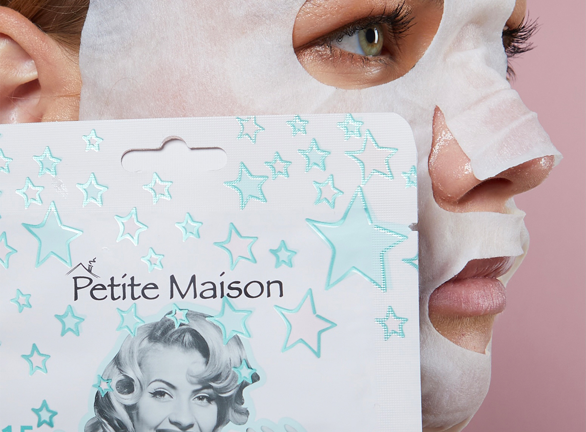 Petite Maison <br> Nemlendirci <br> Kağıt Maske <br>